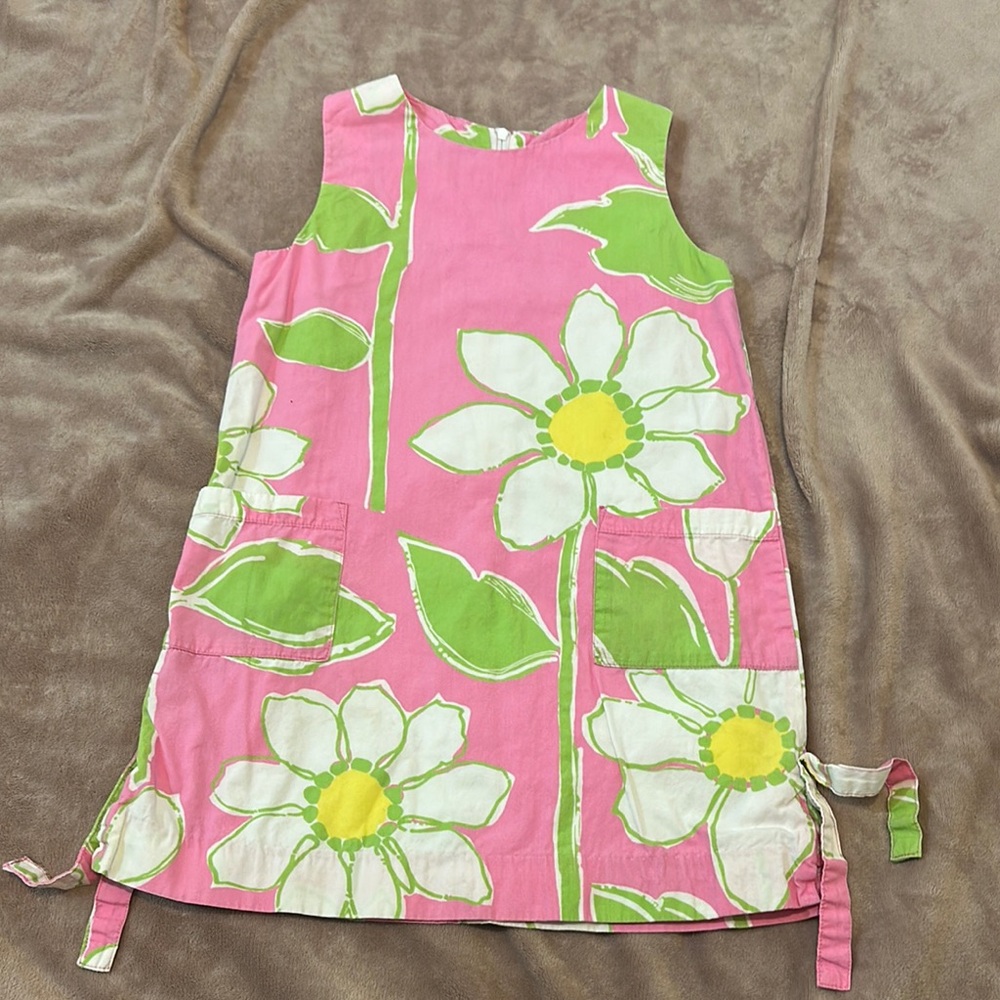 Lilly Pulitzer Pink Floral Dress